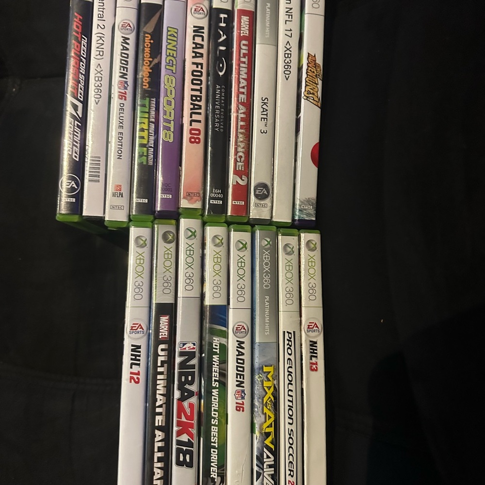 360 Video Game Collection